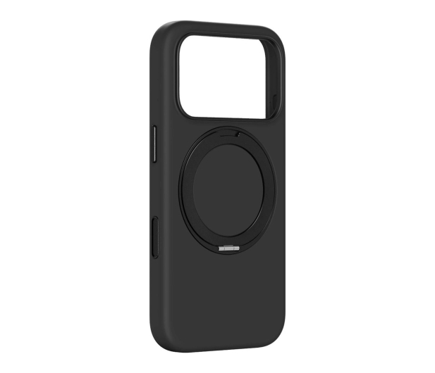 AmazingThing Cloudie na iPhone 17 Pro Max z podstawką - czarne - 1526893 - zdjęcie 4